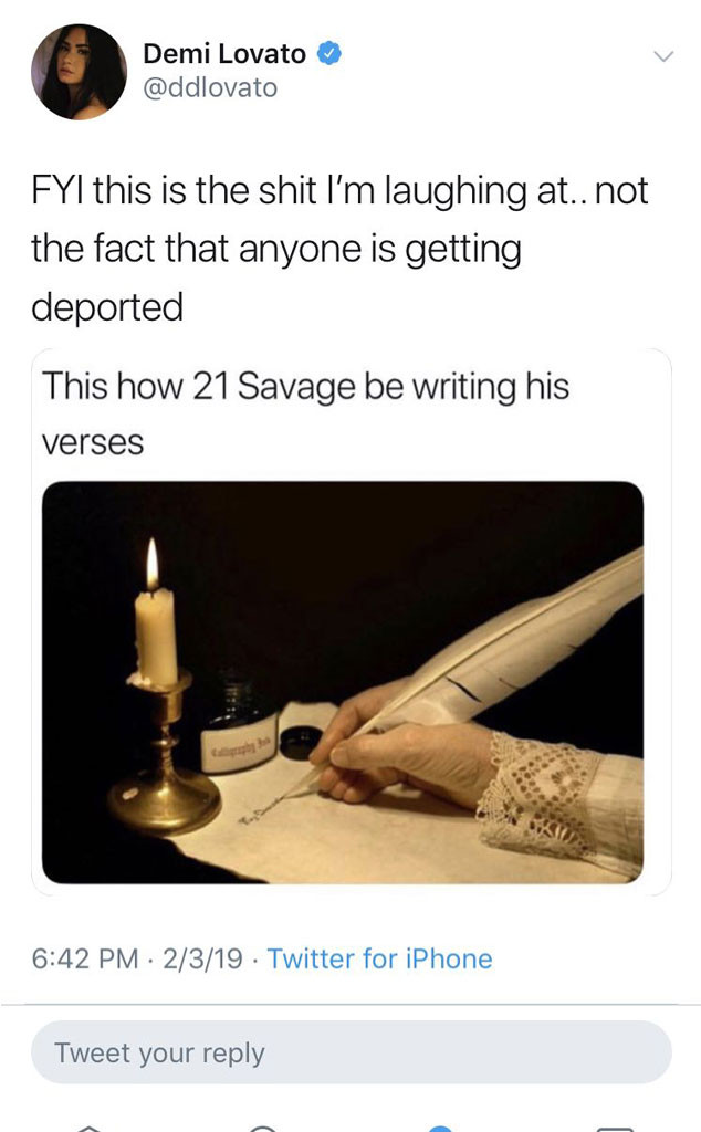Demi Lovato, 21 Savage Demi Lovato, 21 Savage